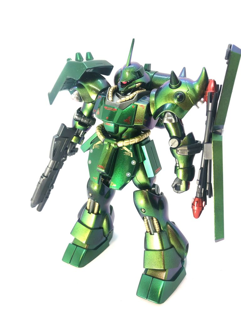 大変なのですが、メタリック塗装は魅力がありますね！