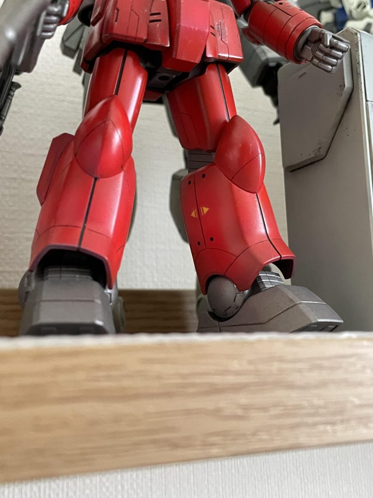 左右非対称にスジボリしました！