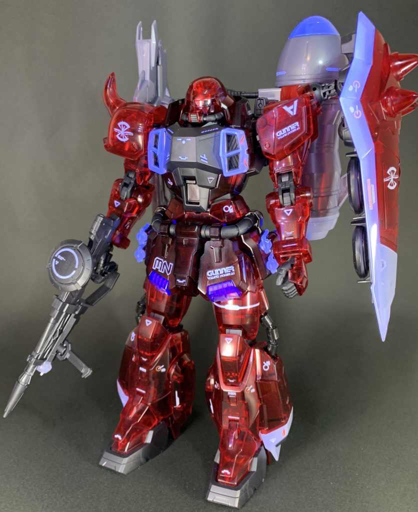 MG ガナーザクウォーリア　クリアカラー–2枚目/制作者：ゆきを〆