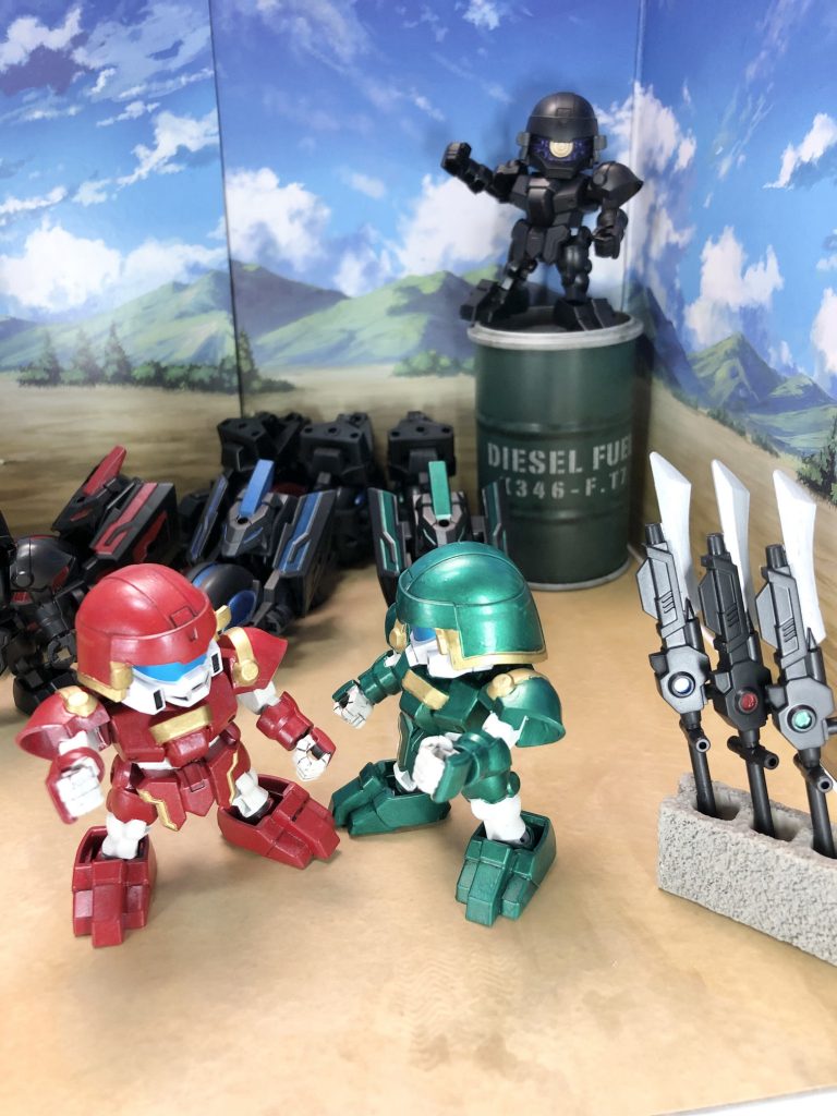 三国創傑伝部隊兵セット–2枚目/制作者：konさん