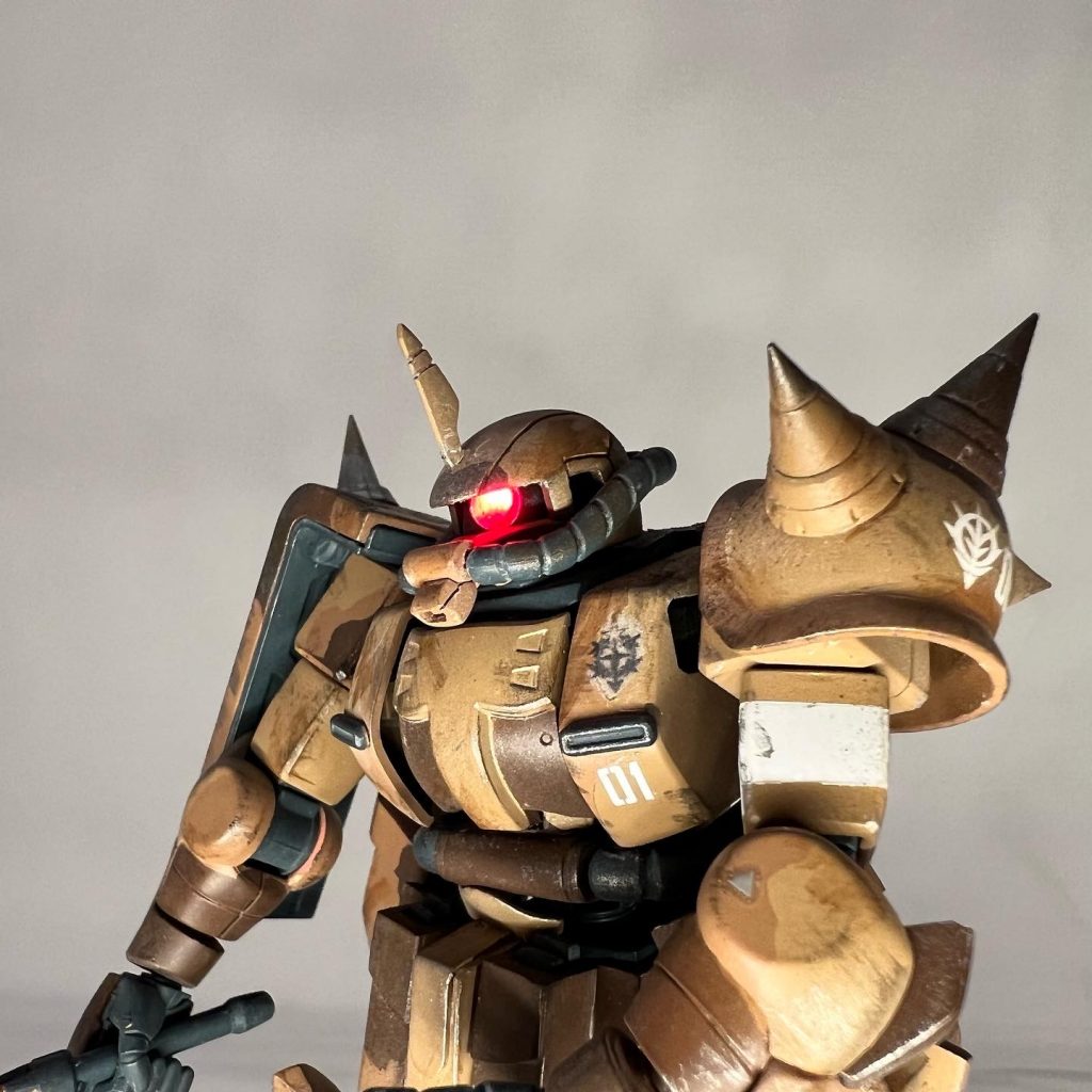 シャアザクちゃんを改造したぁ❣️–5枚目/制作者：@NanaGunpla