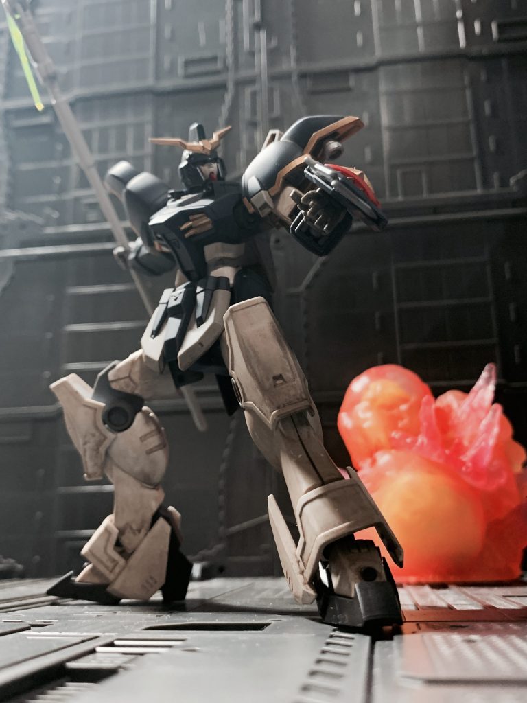 下からの煽りで1枚。「切って切って切りまくる！」