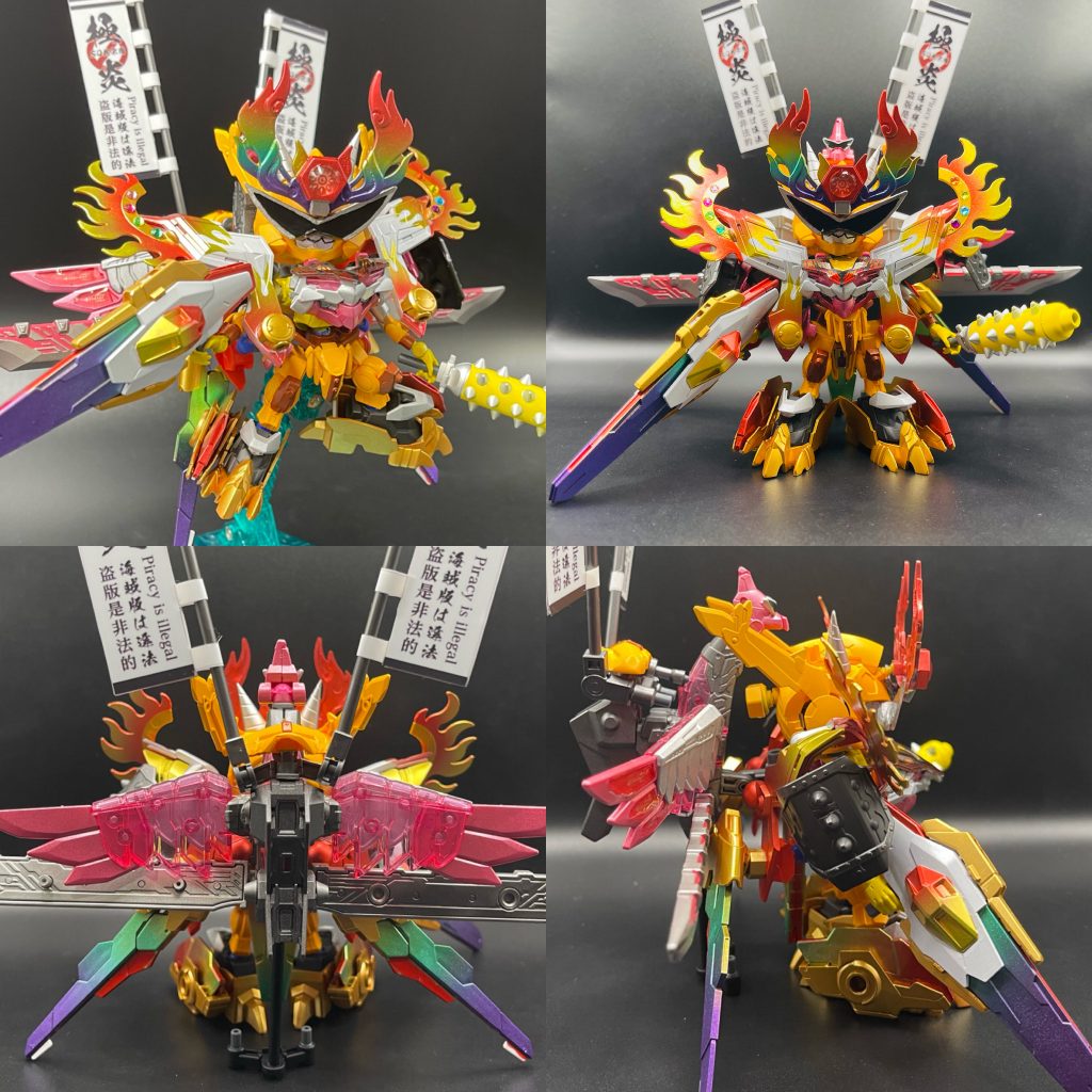 「極炎 鬼御供 瑠舞梨主」ごくえん おにしすたー るぶりす【タロウ】の『極縁』に導かれて集まったお供たちオニシスター ルブリスがキジガンドの極炎頑斗装甲を身に纏った姿元いた世界で盗作疑惑をかけられていた事もあり、海賊版撲滅への熱はかなりのものである