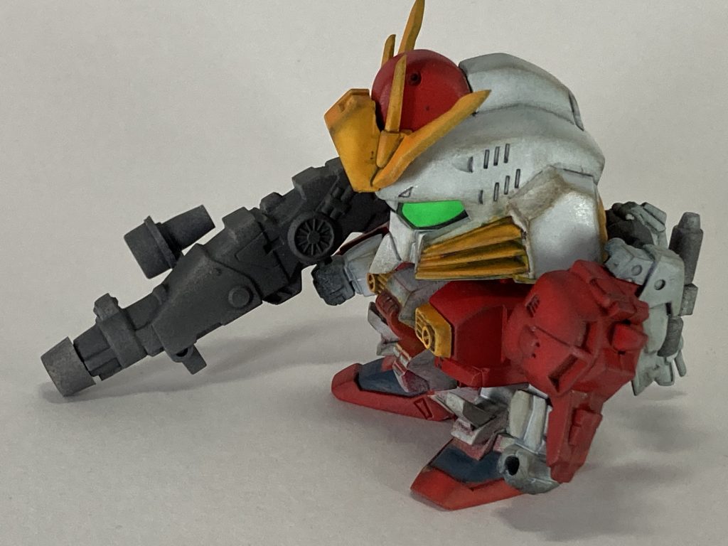 ウェザリングも少々。タミヤのウェザリングマスターを使いました。