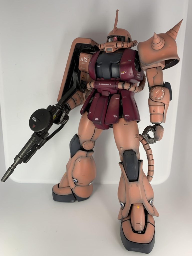 アンテナとスパイクが欠損してました。ビルダーズパーツを使用。