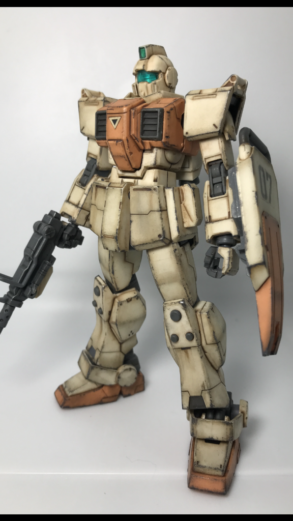 陸戦型ジム（成形色仕上げ）–5枚目/制作者：モリノークマサーン