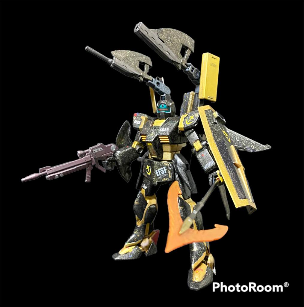 バックパックにノーザンポッド、肩にインパルス、足にブリッツをミキシングしました。