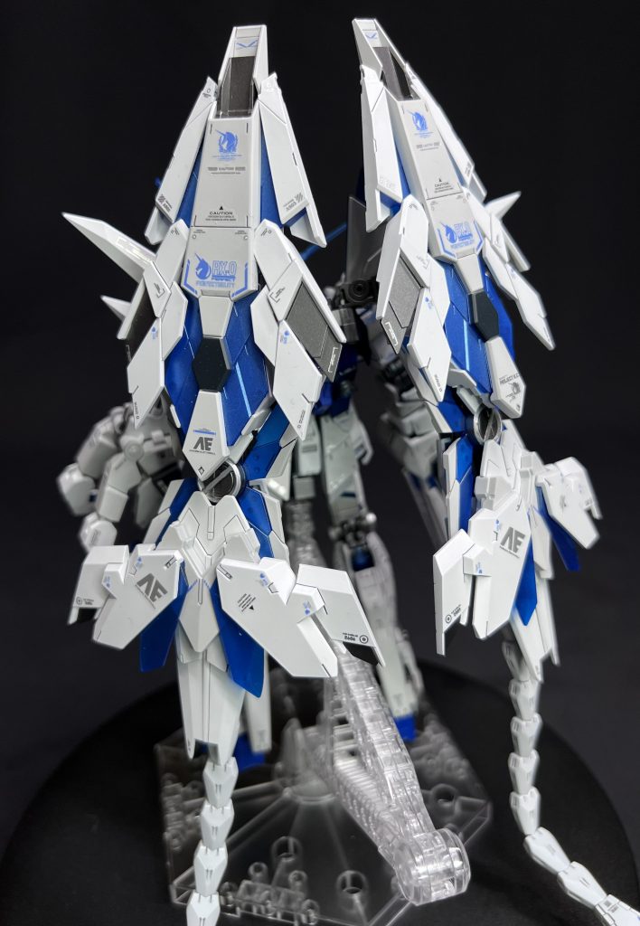 RG ユニコーンガンダム・ペルフェクティビリティ–3枚目/制作者：ぼうのガンプラCh.