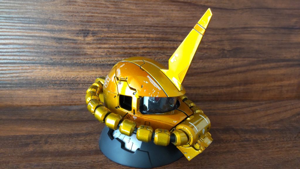 ザクヘッド　ゴールド–3枚目/制作者：ホットケーキ