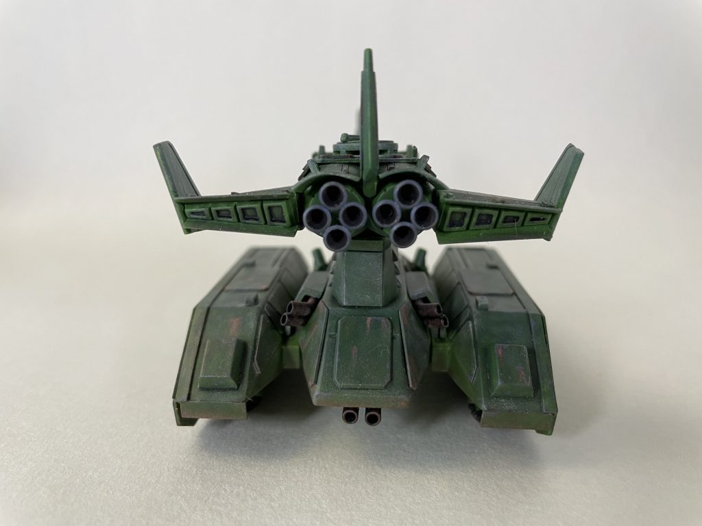 ウェザリングがイマイチ解らず…マゼラアタックらしさが、出せませんでした。