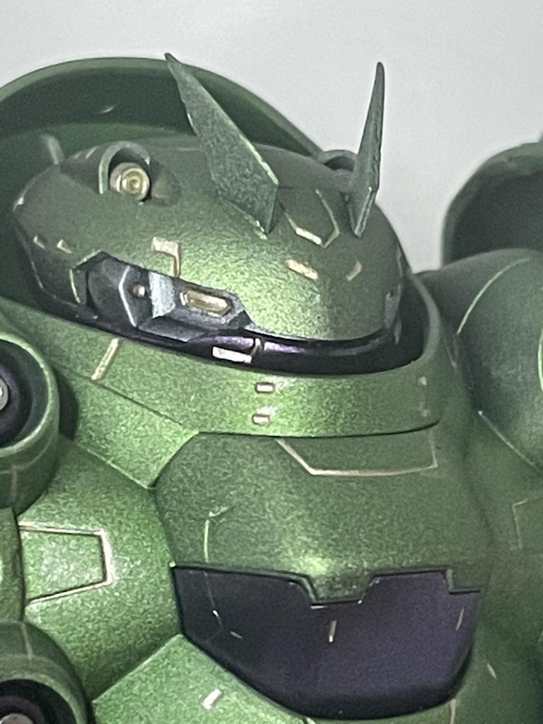 ツノはプラバンでツンツンに通常はもっと丸っぽい