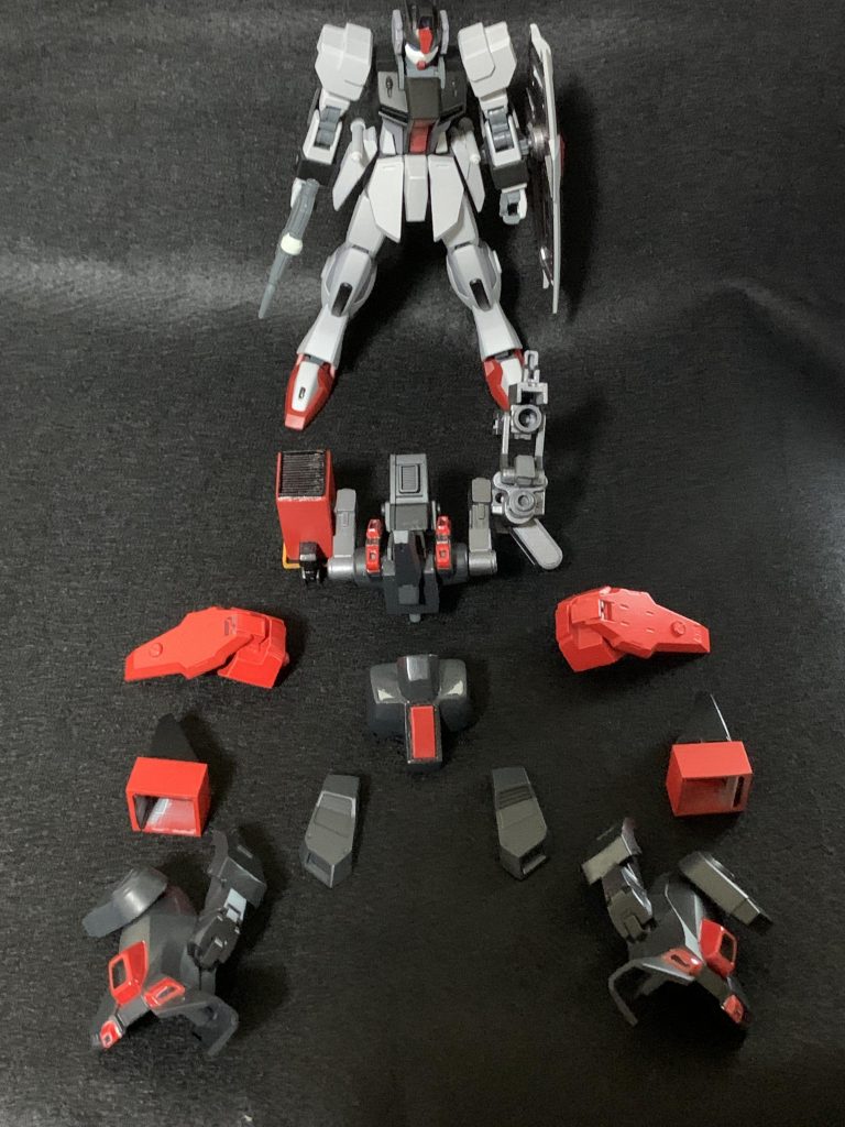 キャストオフ状態。