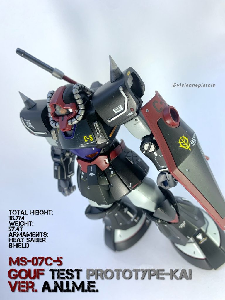 グフ　試作実験機-改-–5枚目/制作者：ヴィヴィアンピストルズ