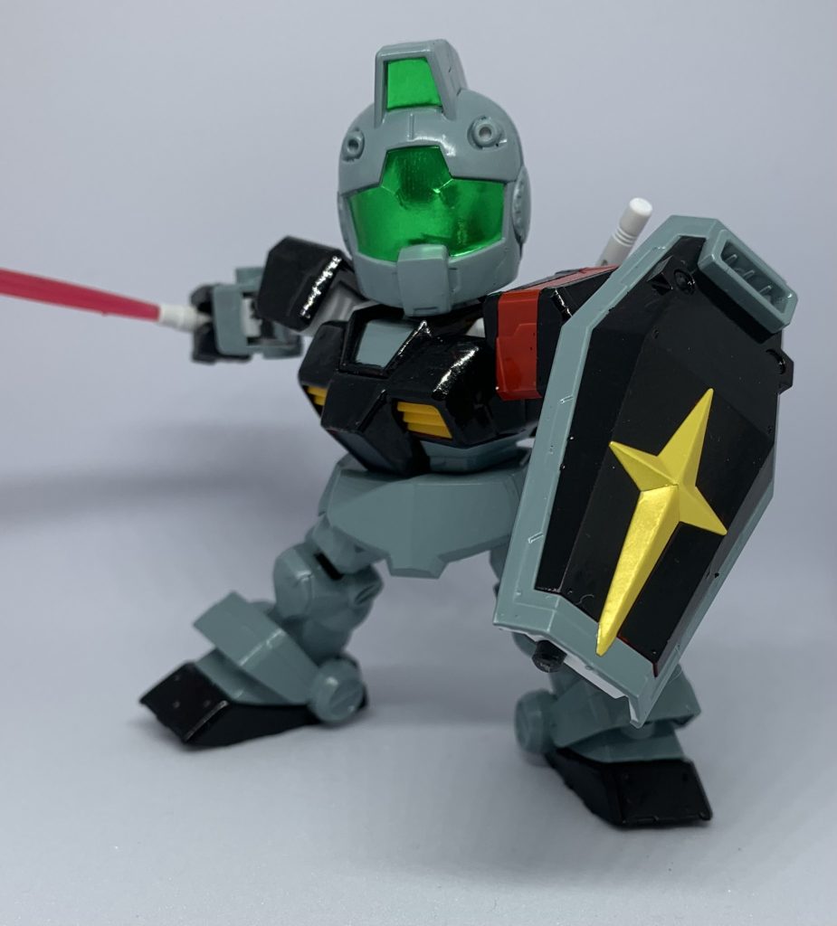 バックパックのみガンダムの物を使用してますがそもそもジムを作るのにガンダムが必要なのでやっぱり問題なし