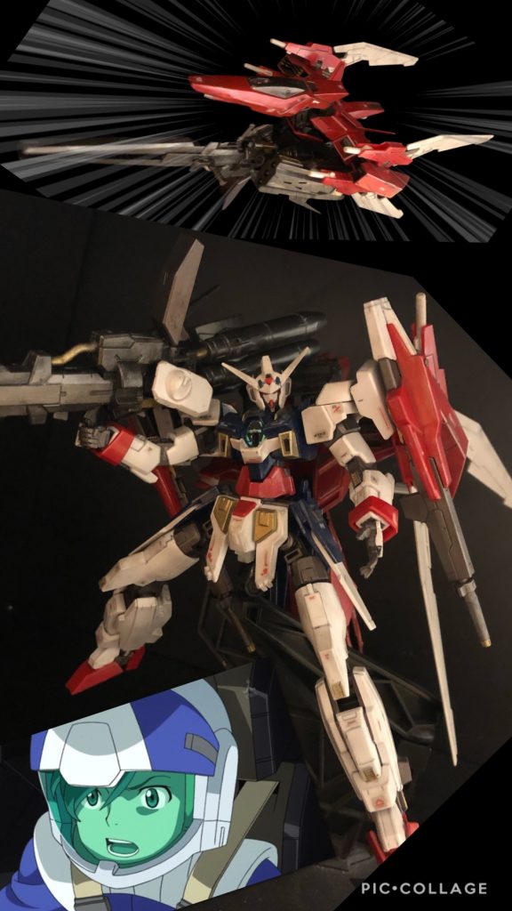 oyz「コレはAGE−2DBの機動力強化と火力強化を兼ね備えた装備!並の人間なら失神してしまう程の加速を誇るぞ!そして艦主砲に相当する程の火力を誇る!!」アセム「え?」oyz「Xライダーとなって、身体強化されてる状態のキミなら使える筈だ!」アセム「え!?それじゃ室長はダメなんじゃ..!?」oyz「そうだったーーーーー!!Σ(´Д` )」アセム「マズいじゃないですか!」oyz「だ、大丈夫だ...。私にはこのネオマスクがある!多分大丈夫ーーー。」アセム「ホントですか?」oyz「大丈夫だ!多分っ!」デシル「なんだそりゃあ?そんなの付けても無駄だああー!!」アセム「よし!行くぞっ!!」