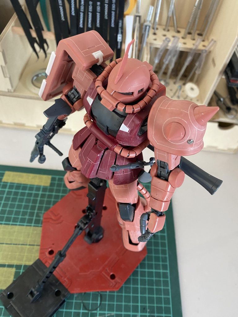 シャア専用ザクⅡ–3枚目/制作者：k.u