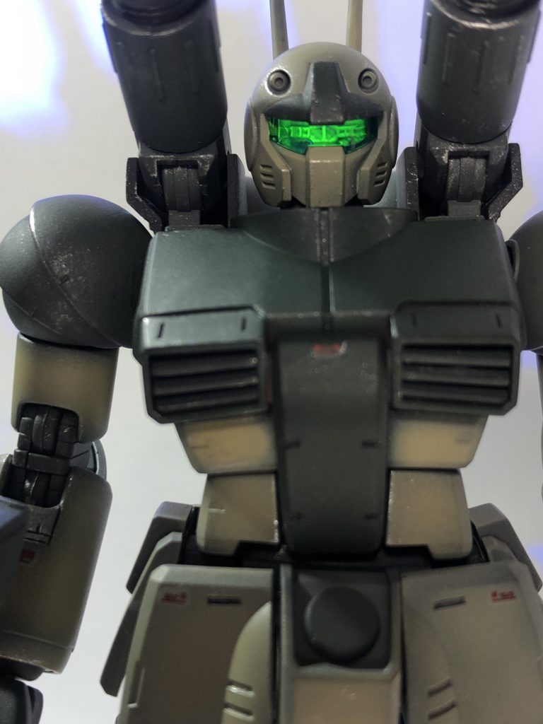 カメラ部分には蛍光塗料塗ってブラックライトで発光もします！この塗料はガンスタで投稿なさっているこーのさんから教えて頂いた物を使用してます😊とても良く光ります！