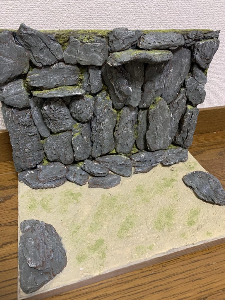 岩壁ジオラマ