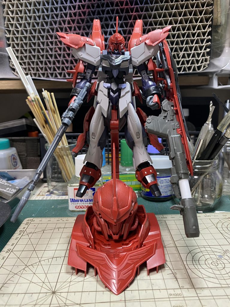 最終形態塗装前!