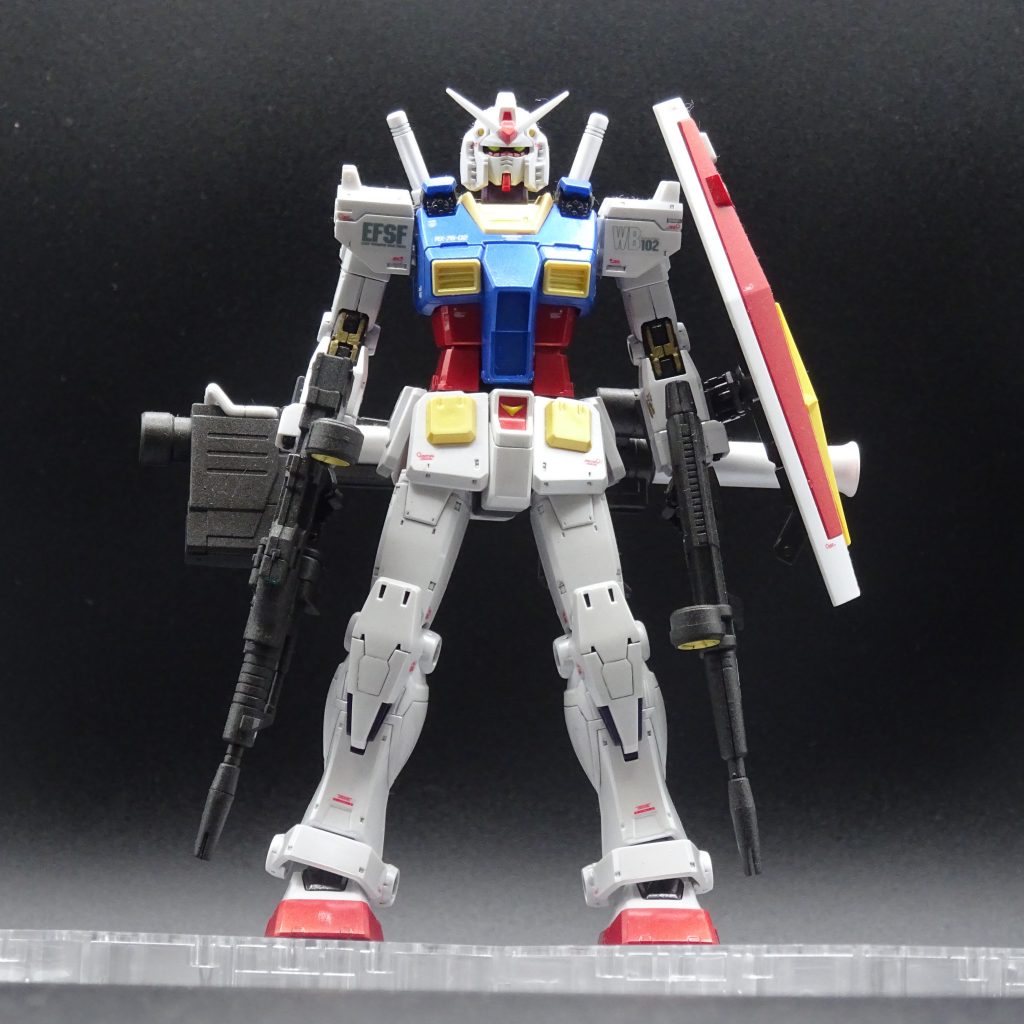 RX-78-02 ガンダム(GUNDAM THE ORIGIN版)パール塗装–5枚目/制作者：ダイアモンドじいさん