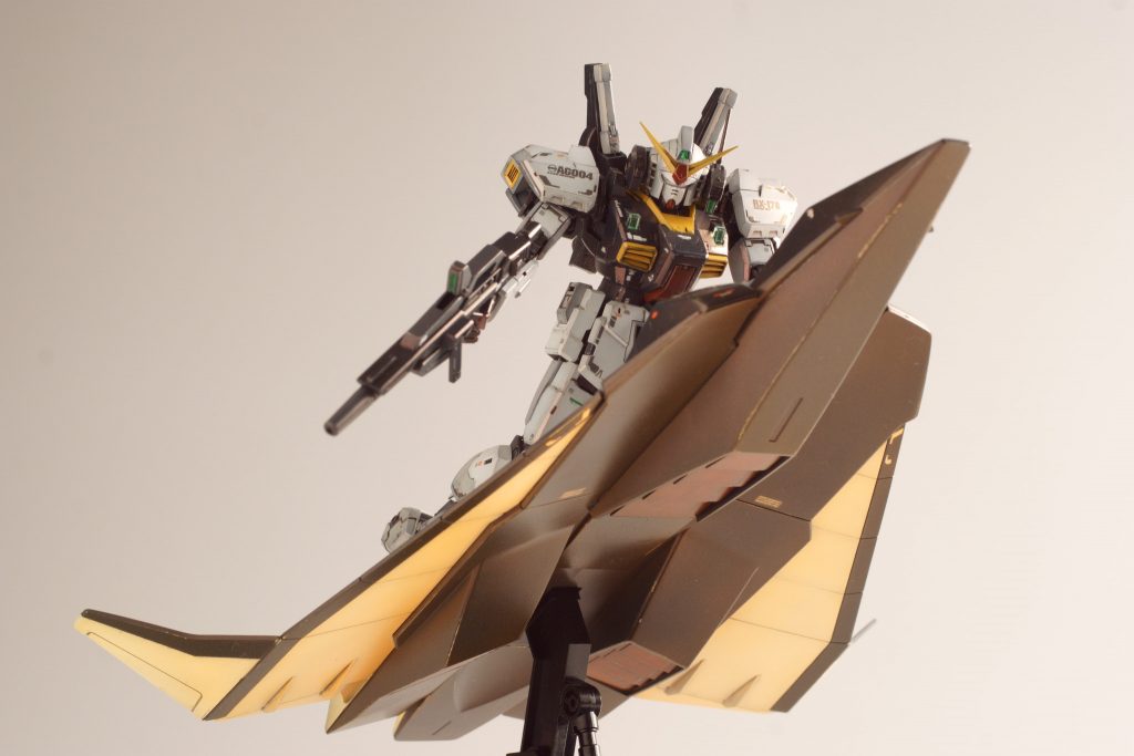 いよいよ大気圏突入といった時の戦闘。劇中ではカクリコンとの戦闘でしたね。