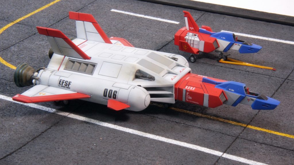 旧キット1/144コアブースター–9枚目/制作者:沖縄hobby