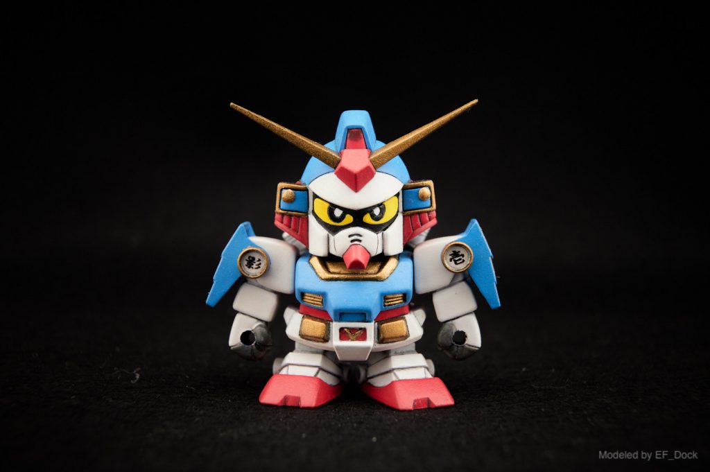 BB戦士ガンダマン/武者影ガンダム (BB SENSHI GUNDAMAN / MUSHAKAGE GUNDAM)–3枚目/制作者：EF_Dock