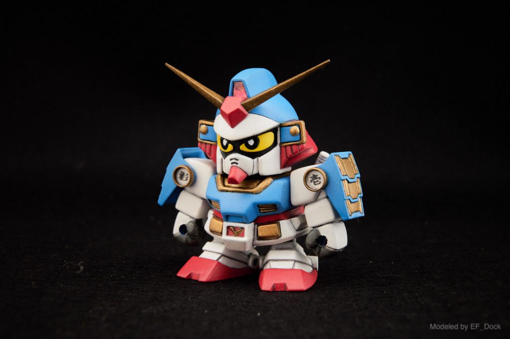 BB戦士ガンダマン/武者影ガンダム (BB SENSHI GUNDAMAN / MUSHAKAGE GUNDAM)–8枚目/制作者：EF_Dock