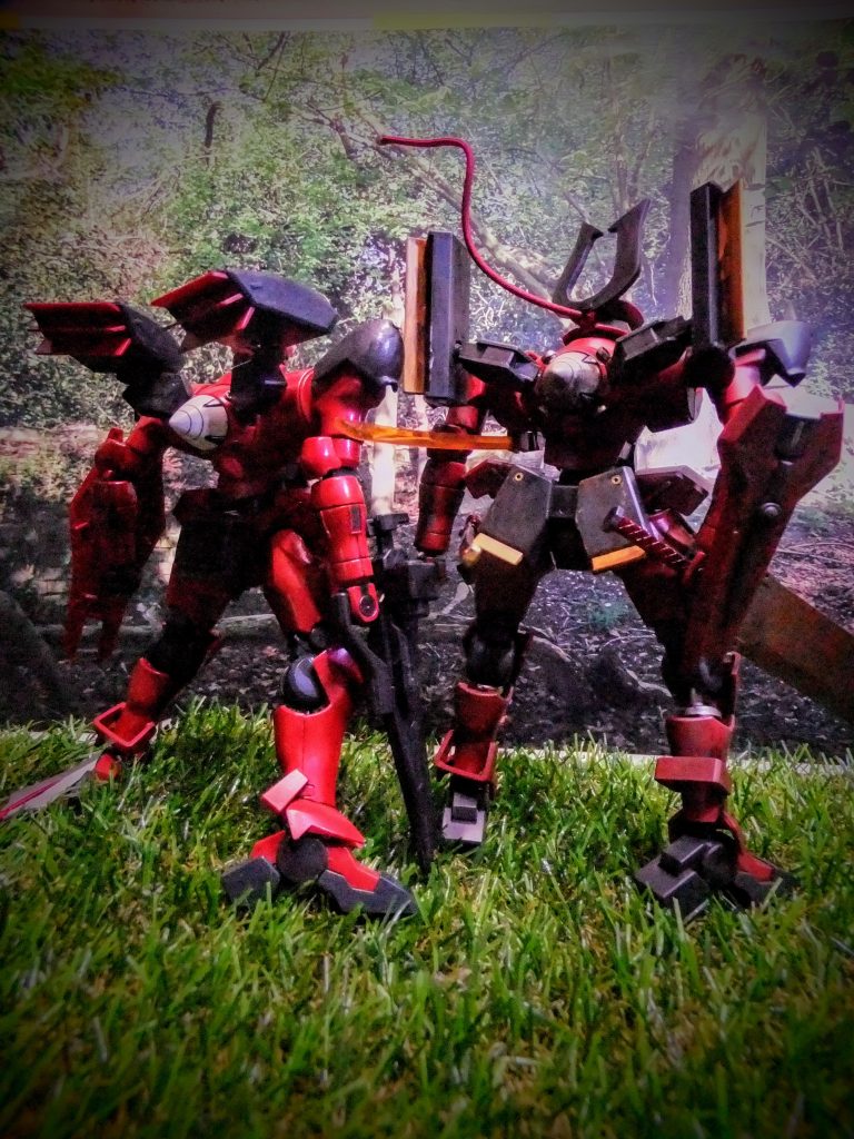 ガンダム愛?ミスター・ブシドー専用アヘッド・サキガケ お披露目です(笑)–2枚目/制作者:gtarou