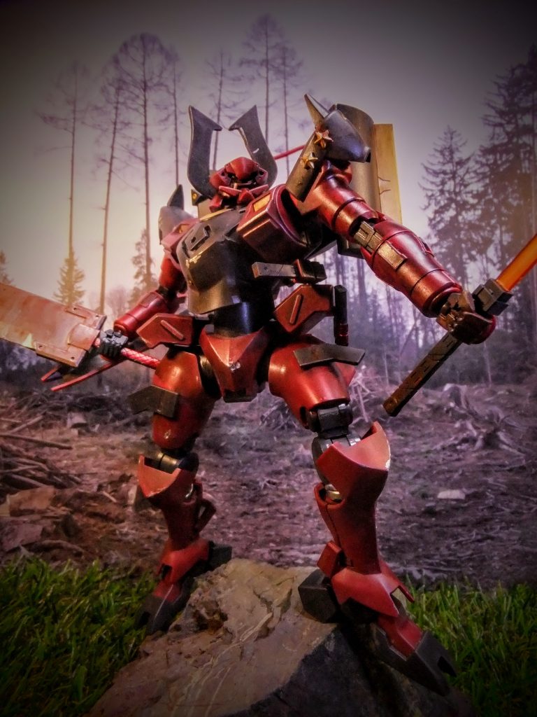 ガンダム愛?ミスター・ブシドー専用アヘッド・サキガケ お披露目です(笑)–4枚目/制作者:gtarou