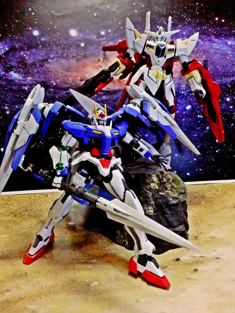 ガンダムOO&リボーンズガンダムお披露目です(笑)–4枚目/制作者:gtarou