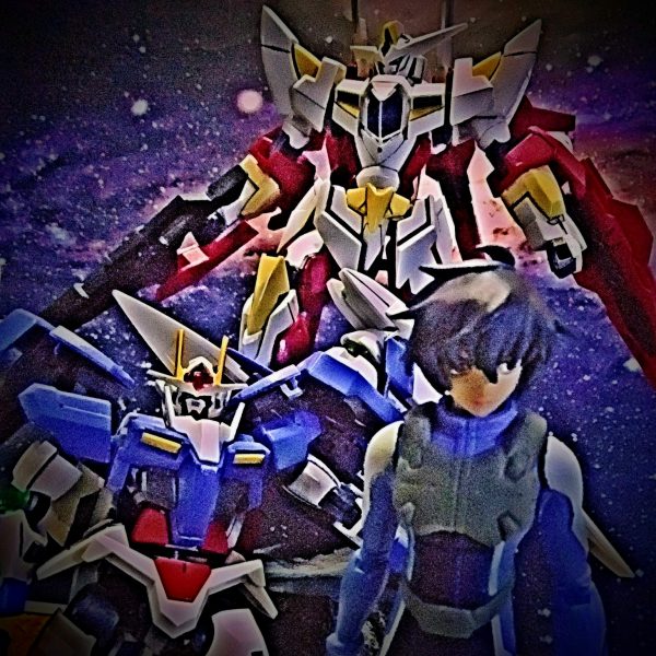 ガンダムＯＯ＆リボーンズガンダムお披露目です（笑）