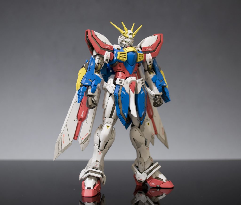 RG ゴッドガンダム–3枚目/制作者：アルル