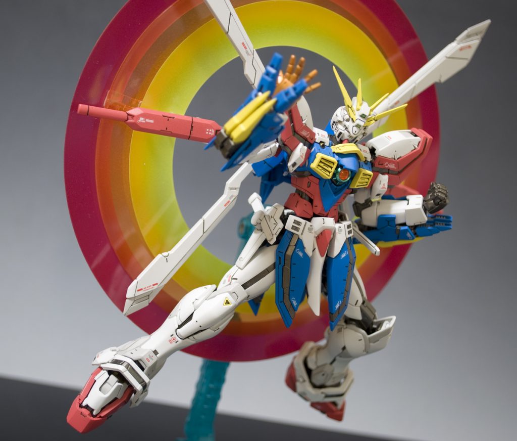 RG ゴッドガンダム–2枚目/制作者：アルル