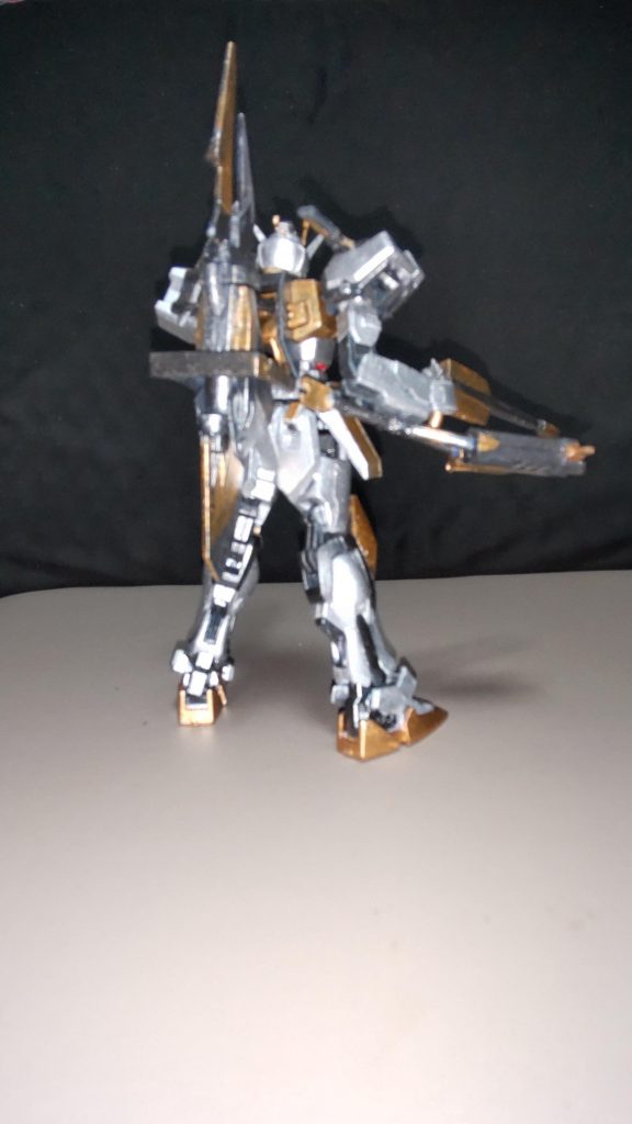 背面にチェンジリングライフルのあまり組み合わせのないものにしてみました。