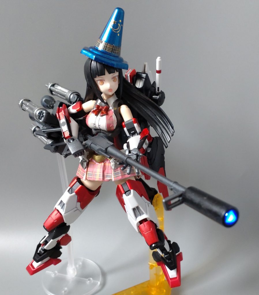 美プラ界で大先輩のgtarouさんのストーリー記事より、ミライトと言う小型LEDを知りブルームキャノン先端を光らせる事が出来ました。その他面白い技術も投稿なさっているので参考になります。