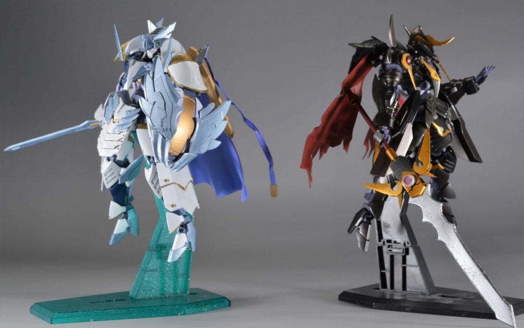 以上、神聖騎士ジークルーネ/暗黒騎士ジークルーネでした。対になる雰囲気の騎士風にしましたが、白と黒、どちらがお好みでしょうか?