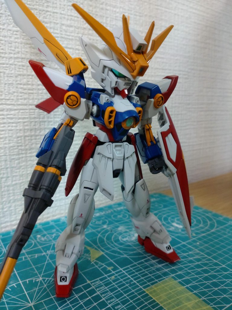 SD+HG ウイングガンダム–2枚目/制作者：Shangori_lla