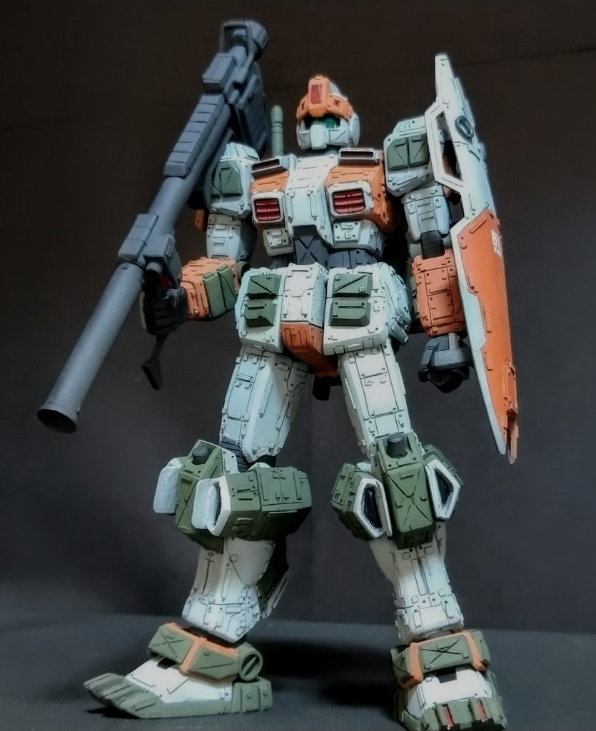 長いこと時間がかかりましたが良い機体ができました❗️やはり重装甲化による重厚感がたまりませんね😊