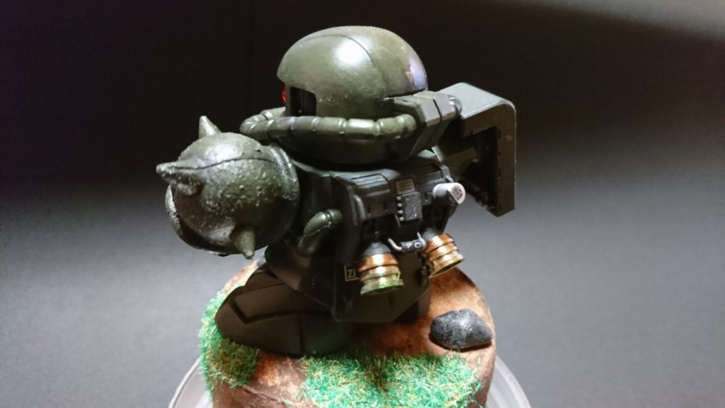 SD ザクⅡ–4枚目/制作者：陸戦型管理職