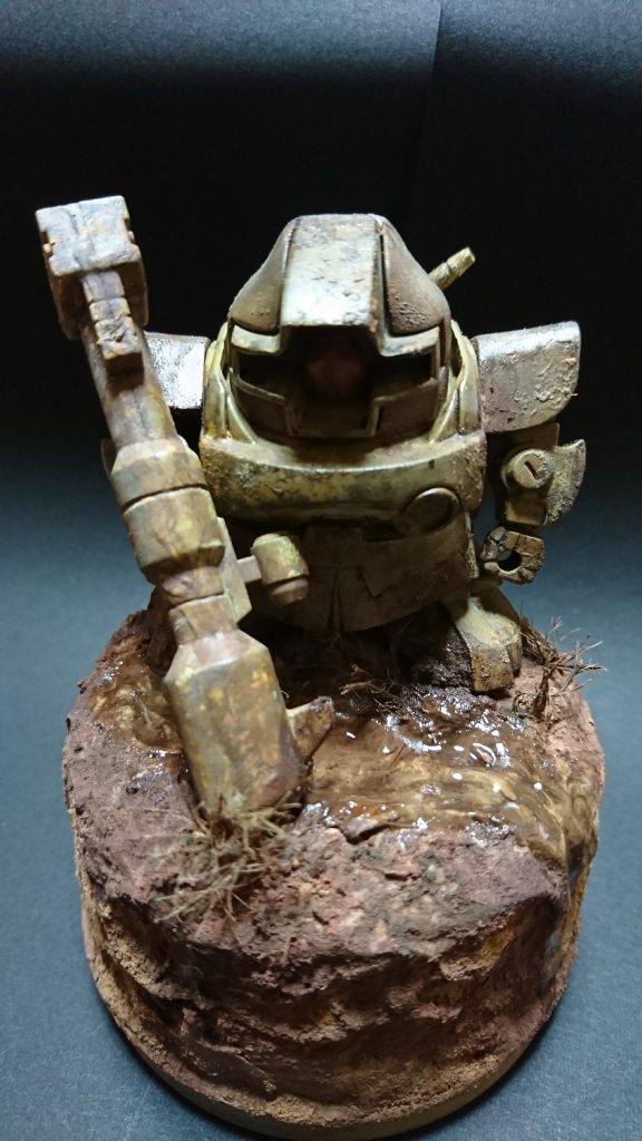 朽ちゆくドム–2枚目/制作者：陸戦型管理職