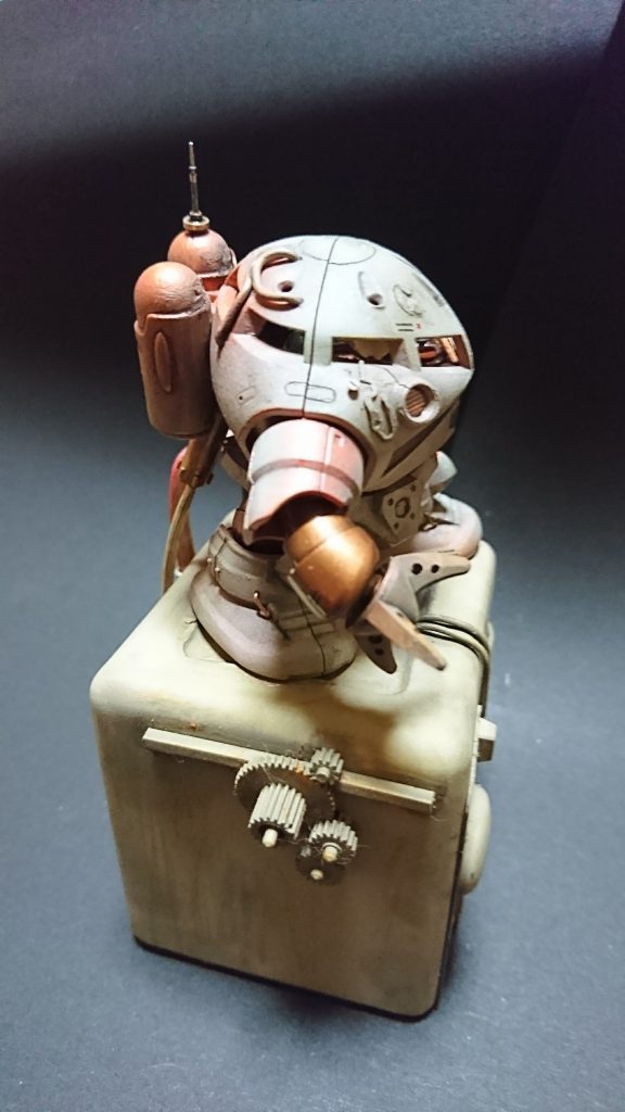 スチームパンク風　ズゴック–3枚目/制作者：陸戦型管理職