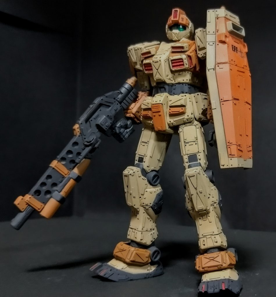 今回設定には無いシールドも装備してみました❗️