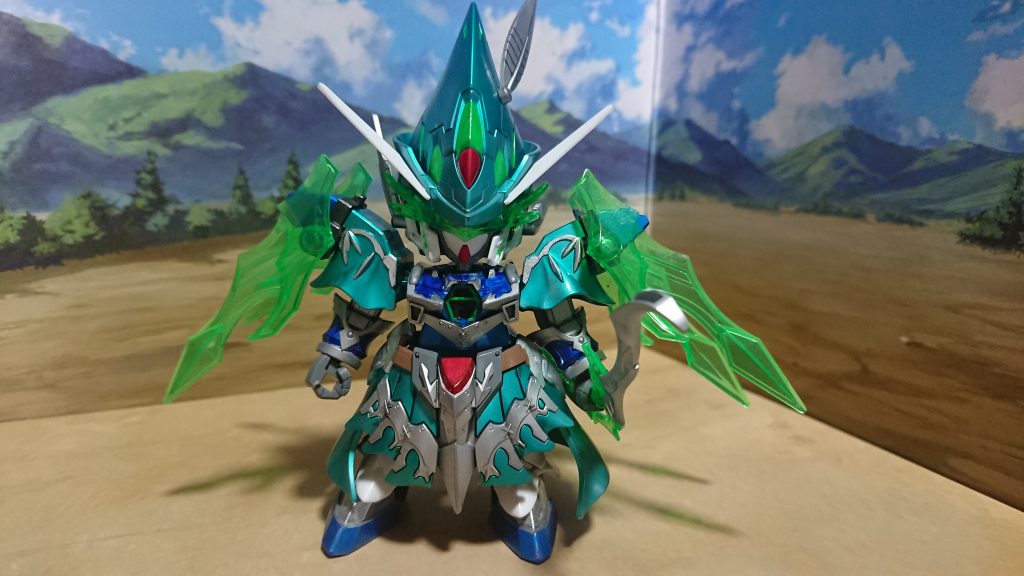 全装備。Vアンテナ部が分離して弓になるというなかなかに凝ったギミック。