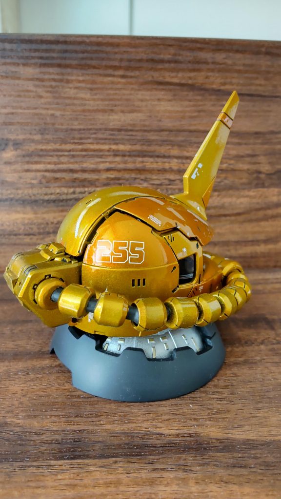 ザクヘッド　ゴールド–4枚目/制作者：ホットケーキ