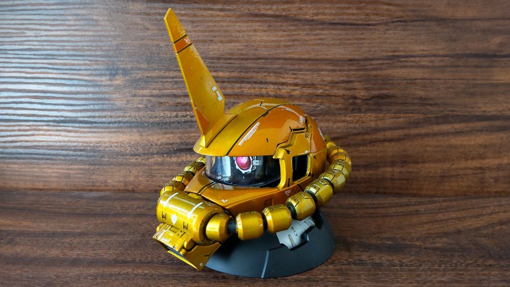 ザクヘッド　ゴールド–2枚目/制作者：ホットケーキ