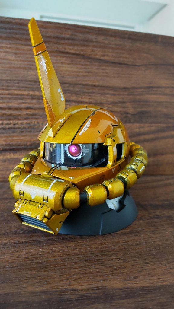 ザクヘッド　ゴールド–5枚目/制作者：ホットケーキ