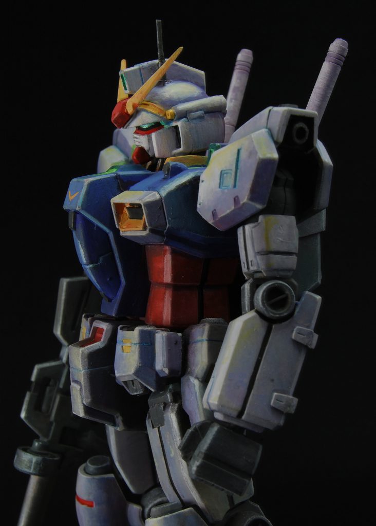 HGUCガンダムGP01でしたVer.Ka風塗装思いのほかうまくいったと感じております今後もこのテイストで作成しようと思いますここまで見ていただきありがとうございます