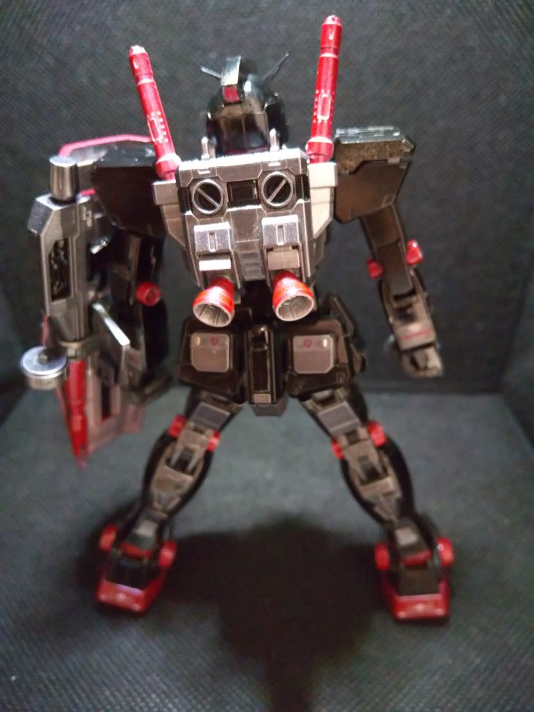 黒いガンダム–4枚目/制作者:ハゲオッサン