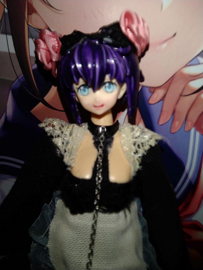 コスしてるイメージから目はこのままでいこうかな～って手を抜きました！